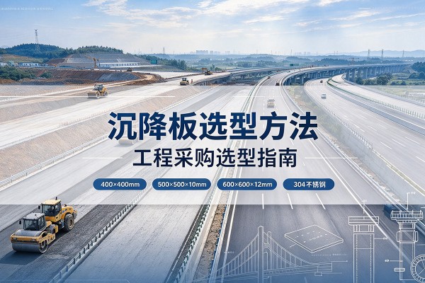 霍尔果斯沉降板选择方法