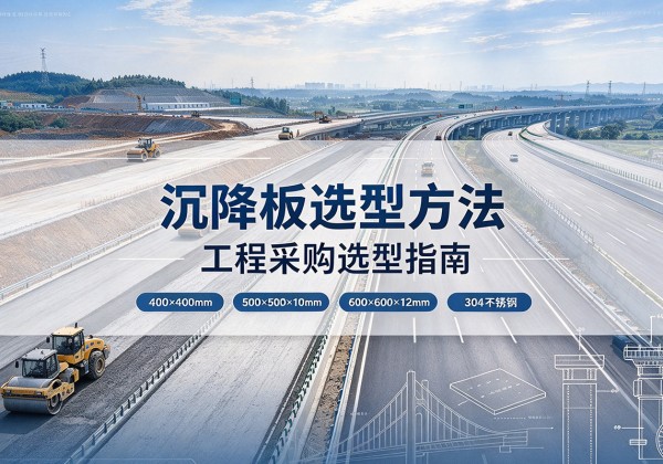 霍尔果斯沉降板选择方法