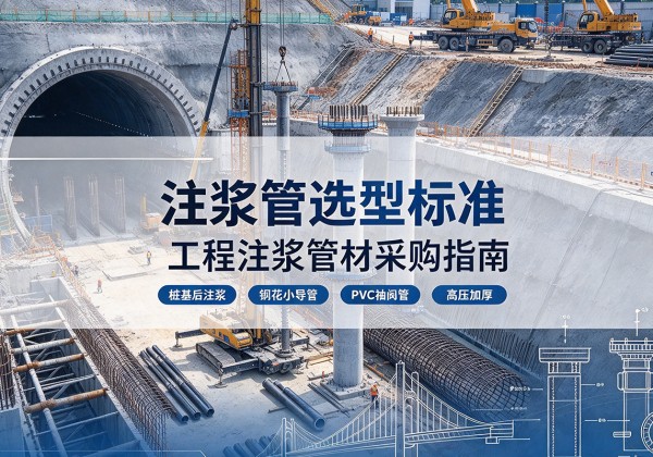 霍尔果斯注浆管选型标准